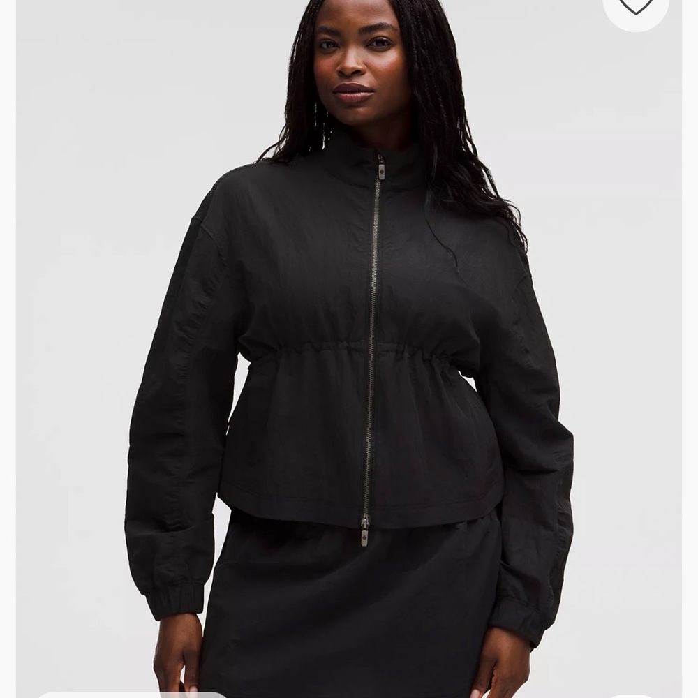 NWT LULULEMON Crinkle Nylon Cinchable Jacket